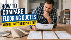 How to Compare Flooring Quotes Without Getting Ripped Off