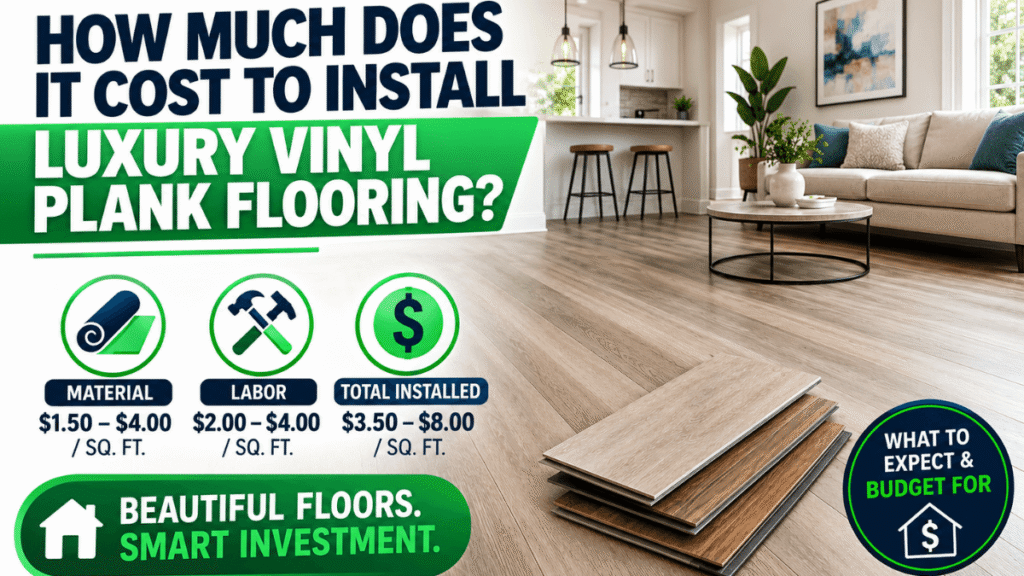 How Much Does It Cost to Install Luxury Vinyl Plank Flooring?